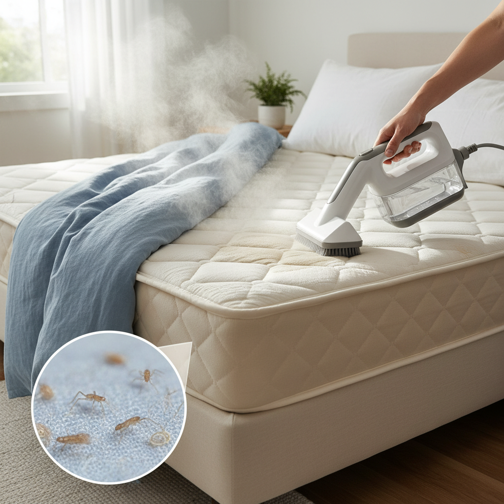 How to Effectively Steam Clean Your Mattress to Eradicate Dust Mites