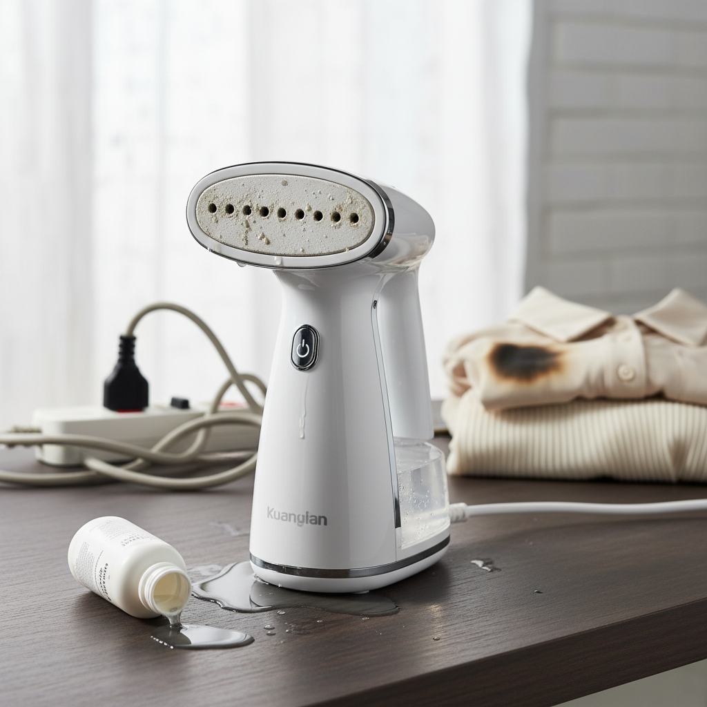Common Mistakes That Ruin Your Handheld Garment Steamer: Avoid These Pitfalls for Perfect Clothes