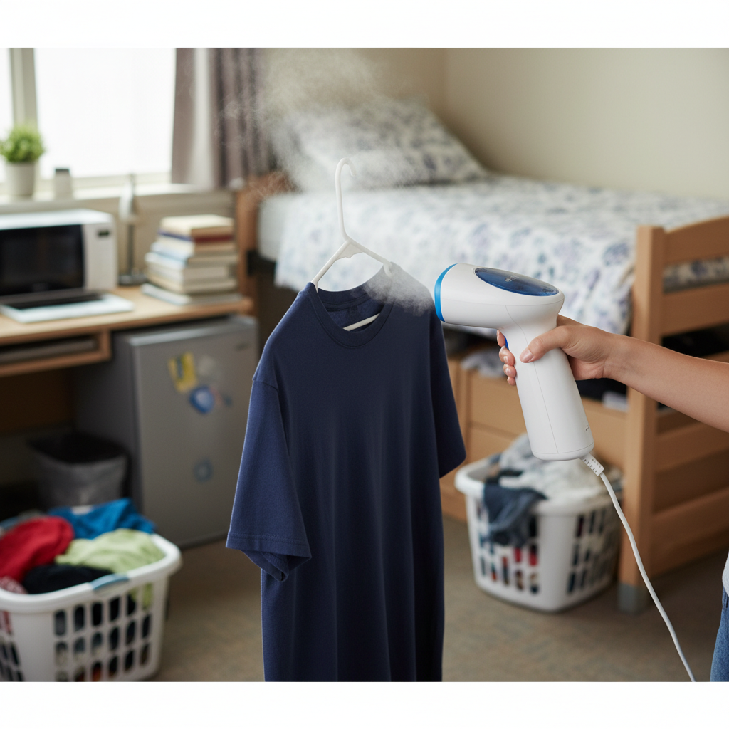 The Ultimate Guide to Handheld Garment Steamers for College Dorms